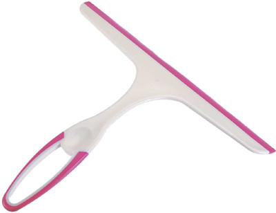 LLC Squeegee Plastic for Windows Glass Bathroom Tile Floor & Car Windshield Kitchen Wiper(Pink)