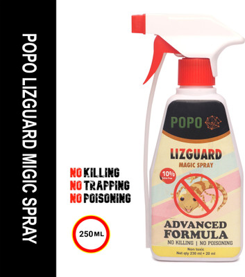 popo Pest Magic India's First Herbal Lizard Repellent Spray,15-Day Protection(250 ml)