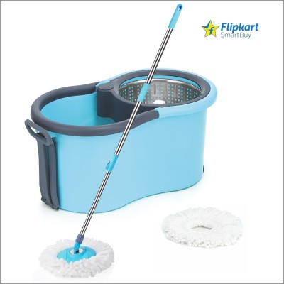 Flipkart SmartBuy 360 CLEANING MOP SET FLOOR CLEANING COMES WITH 2 MICROFIBER REFILL AND MOP STICK Mop Set