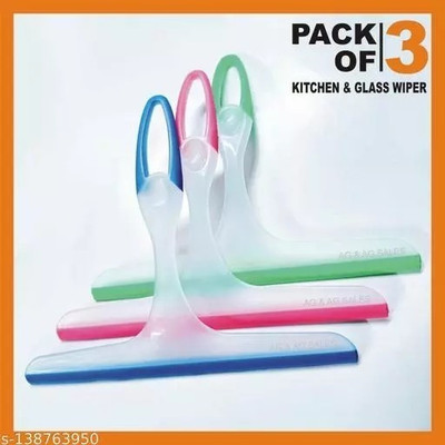LSARI Non-Slip Hand-Held Wiper for Cleaning Window Kitchen Wiper(Multicolor)
