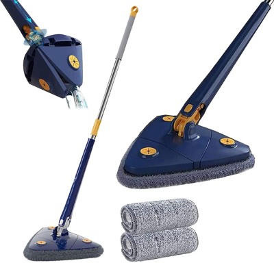 Mesmera 360-degree cleaning Microfibre Wet and Dry Broom(Multicolor)