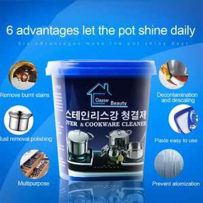 BKKTRADERS Steel Oven & Cookware Cleaner for Removing Tough Stains Rust(500 ml)