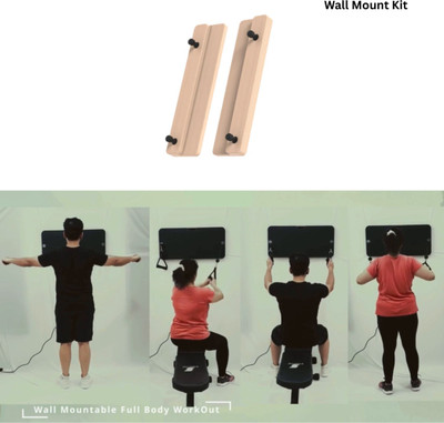 MYOTREK 2 kg MYOTREK Wall Mount Kit Home Gym Combo