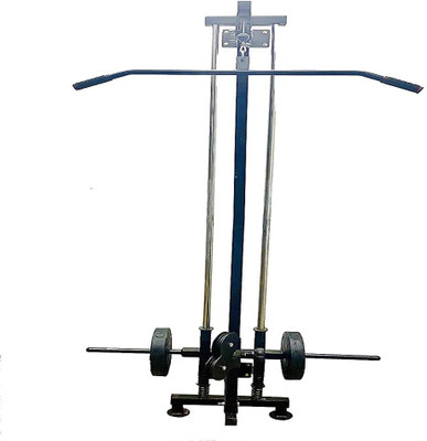 IRIS Wall Mount Cable Station, 15 in 1 Dual Pulley Machine Cable Crossover Machine Home Gym Combo