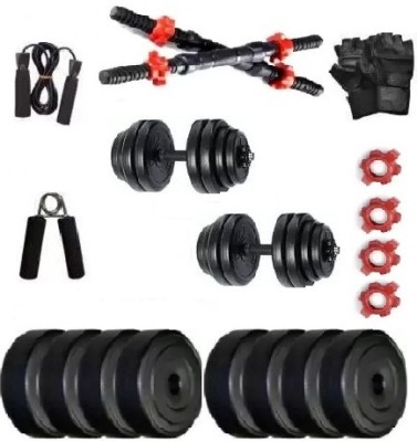 AS Sportss 12 kg Pvc Home Gym Combo (3 kg X 4= 12 kg) Home Gym Combo