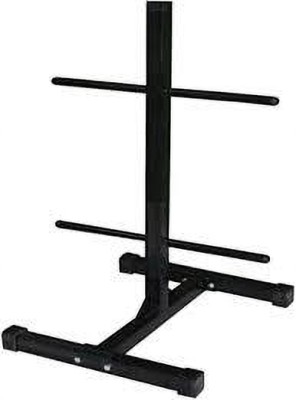 CHAMPS FITNESS 40 kg plate stand, home gym weight rack weight capacity upto 200kg Home Gym Combo