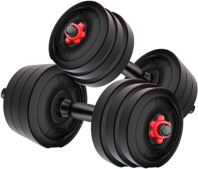 STARX 8 kg dumbbell set Adjustable Dumbbell(8 kg)