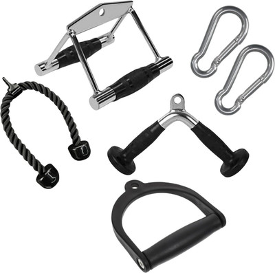 INSP 120 kg Gym Cable Attachments Set – Cable Machine Attachments for Home Gym Home Gym Combo