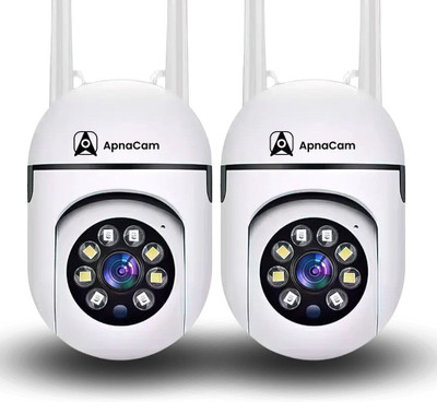 ApnaCam 5MP FHD WiFi Mini PTZ Color Night Vision V380 Pro App Live View ...