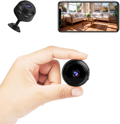 OSQD WiFi Spy IP Camera – Hidden Wireless CCTV with Full HD Night Vision Mobile View Security Camera(64 GB, 1 Channel)