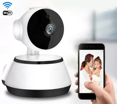 SKY HUB V380 Pro HD 1080P Night Vision Wireless WiFi IP Camera 2 Way Audio Home Security Camera(64 GB, 1 Channel)