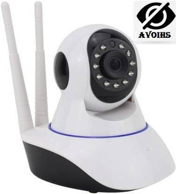 AVOIHS Wireless Ceiling WiFi IP CCTV 2 MP Full HD IR Night Motion Detection 2-Way Audio Security Camera(64 GB, 1 Channel)