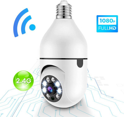 SIOVS CCTV WiFi Wireless PTZ 12MP Camera 1080p Night Vision 360° LiveView TwoWay Audio Security Camera(64 GB, 1 Channel)