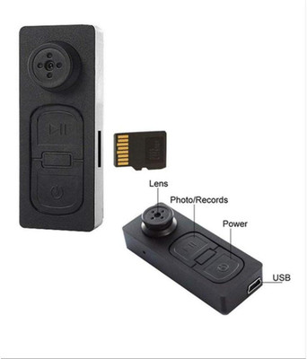SKY HUB Video Recorder Button Camera DVR HD 720P Video Recorder Spy Hidden Camera Spy Camera(32 GB, 1 Channel)