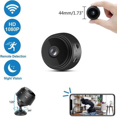 Finicky World Hidden WiFi Mini CCTV HD 1080P Wireless Security Outdoor Indoor Spy Camera Security Camera(1 Channel)