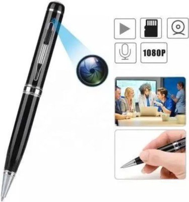 SKY HUB Silver HD Spy Pen Camera 1080P Full HD Audio Video Recording Security Camera(32 GB, 1 Channel)