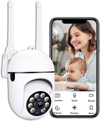 Dr Vision 360 Full HD Indoor Wi-fi Wireless PTZ IP CCTV | V380 Pro Mini Dome PTZ Camera Security Camera(128 GB, 4 Channel)