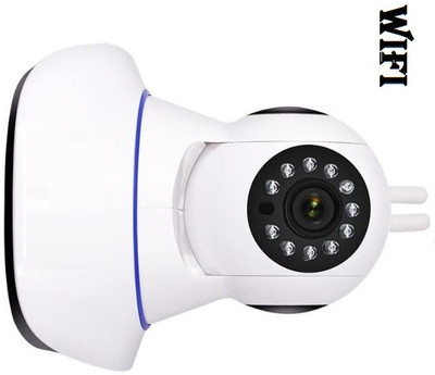 SIOVS CCTV Camera 1080p WiFi Night Vision Pan/Tilt Live Mobile 360° View TwoWay Audio Security Camera(64 GB, 1 Channel)