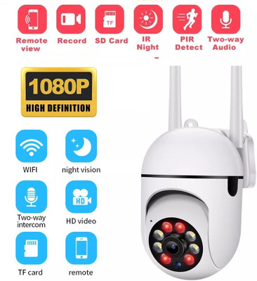 SIOVS Smart CCTV 4MP | HD Wireless Camera | Alarm System | Audio Talk Security Camera(128 GB, 1 Channel)