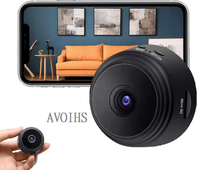 AVOIHS Spy WiFi Hidden 1080p HD Audio Video Recording Night Vision long Battery Backup Security Camera(64 GB, 1 Channel)