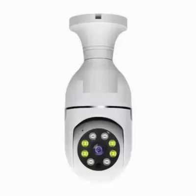 SKY HUB 1080P True Wireless WiFi Dome Security Camera for Home E27 Bulb Connector Security Camera(64 GB, 1 Channel)