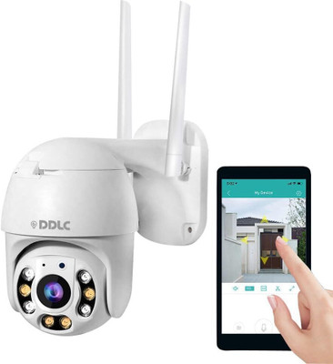 DDLC CCTV Camera Outdoor, Wireless WiFi IP Camera Home Security System 360° View Security Camera(1 Channel)