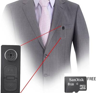 SIFATECH SPY Mini Hidden Camera in Button Shape Camera 720p HD Resolution Security Camera