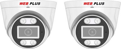 WEB PLUS 2 PC HD CCTV DOME CAMERA 3.6MP Security Camera(NO GB, 1 Channel)