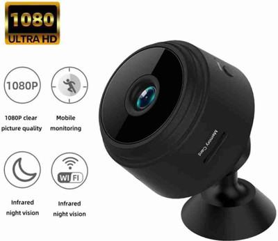 SIFATECH HD Focus Spy MagnetWiFi Magnetic L IP Wireless 1080P Audio Video ive Stream Security Camera(1 Channel)