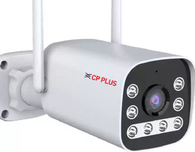 CP PLUS CP-V44G 4G Sim Card with 10400mAh (4 x 2600mAh) In Built Battery 4MP Bullet Security Camera(1 Channel)