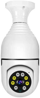 Inext Wi-Fi CCTV Camera Wireless Bulb Shape PTZ V380 Pro | Indoor 360° Spy Camera Security Camera(1 Channel)