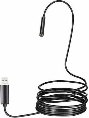 Pelupa 5.5mm Endoscope Camera Flexible IP67 Waterproof Inspection 6 LED borescope Security Camera(1 Channel)