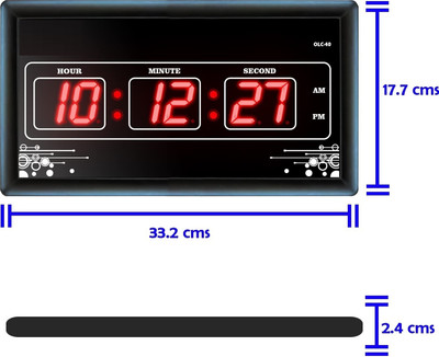 FREDI HD PLUS Spy Olc Wifi Wall Clock Audio Video Recording Live Streaming Security Camera Security Camera(32 GB, 1 Channel)