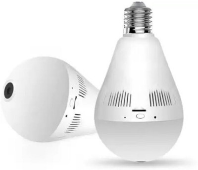 SKY HUB Smart Fisheye Light Bulb Camera Wifi 360 Spy Cctv 1080p Ip Hidden Lamp Cameras Spy Camera(128 GB, 1 Channel)