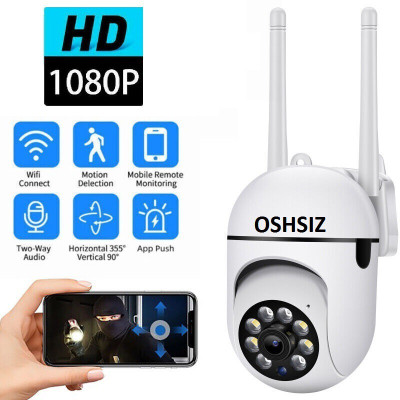 OSHSIZ PTZ IP , Wireless WiFi Connection, 20X Optical Zoom, HD 1080P Spy Camera(64 GB, 1 Channel)