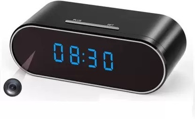 FEERO Hidden Spy Camera Clock WiFi Wireless 1080P Nanny Cam and Security Camera Security Camera(32 GB, 1 Channel)