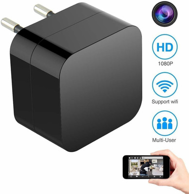 SKY HUB Hidden Camera USB Charger | WiFi Nanny Cam 1080P HD | Home Security Spy Cam Security Camera(64 GB, 1 Channel)