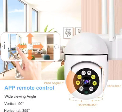 SKY HUB V380 Pro HD 1080P Night Vision Wireless WiFi IP Camera with 2 Way Audio Security Camera(64 GB, 1 Channel)