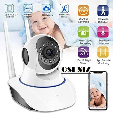 OSHSIZ HD CCTV Wifi Camera 1080P with Audio Wifi Smart Net Camera Live Streaming Video Spy Camera(64 GB, 1 Channel)