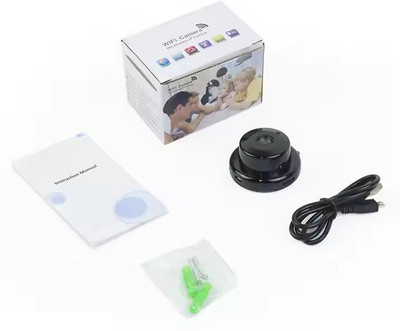 Wifton Mini CCTV Camera with Mic Night Vision Spy Camera(1 Channel)