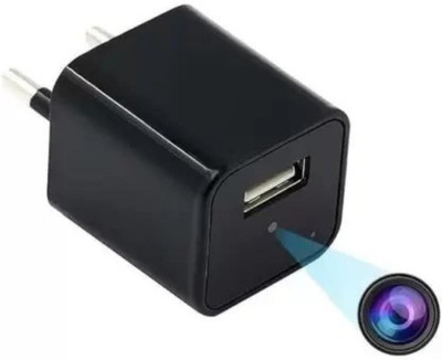SKY HUB 1080P USB Charger Camera with Audio Video Recording for Indoor Outdoor Security Camera(128 GB, 1 Channel)