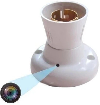 FREDI HD PLUS WiFi Bulb Holder Camera 1080p HD Live View | Motion Detection & SD Card Storage Security Camera(32 GB, 1 Channel)