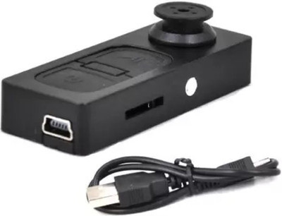 SKY HUB Spy Mini Button Camera Portable Video and Audio Recorder 720p HD Resolution Spy Camera(32 GB, 1 Channel)