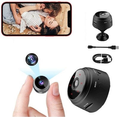 SKY HUB 1080P Spy Camera Magnetic WiFi Hidden Nanny Live Audio Stream Security Camera(64 GB, 2 Channel)