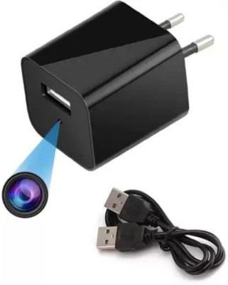 SKY HUB 1080p Charger Plug Spy Hidden Security Camera Home Room Office Motion Detection Security Camera(128 GB, 1 Channel)
