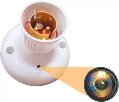 SKY HUB WiFi 1080P Bulb Holder Hidden Camera HD Wireless Video Recorder Spy Camera Security Camera(32 GB, 1 Channel)