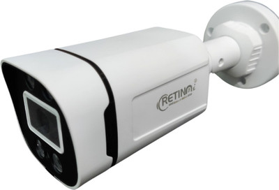 Retinai IP Bullet CCTV cameras in 3MP with Color Night Vision & POE Support Security Camera(- GB, 1 Channel)