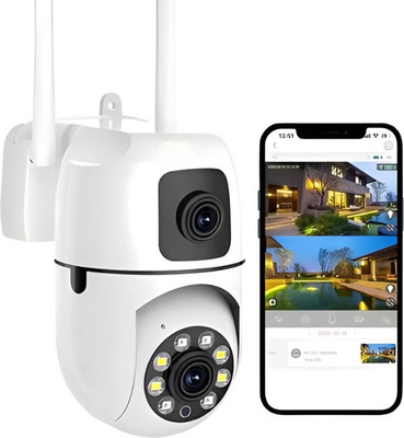 Orantech CCTV Camera for home 
5+5MP Wifi FHD Mini Dual Lens/Screen 2in1 PTZ Security Camera(1 Channel)