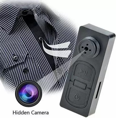 SKY HUB Button Spy Camera HD Audio Video Recorder 720p Hidden Cameras Mini Spy Button Spy Camera(32 GB, 1 Channel)