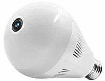 SKY HUB 360 Degree Panoramic Light Bulb WiFi Wireless Remote Viewing Spy Camera Security Camera(64 GB, 1 Channel)